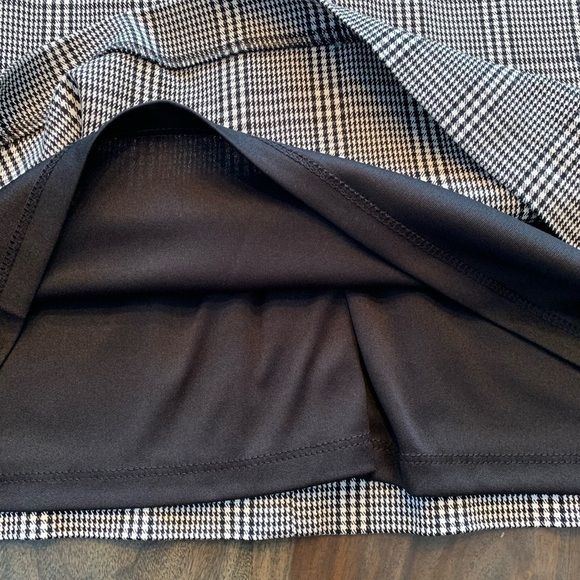 Lauren Ralph Lauren Dress Black White Checkered Size 18 Flared Sleeves. - Picture 10 of 16